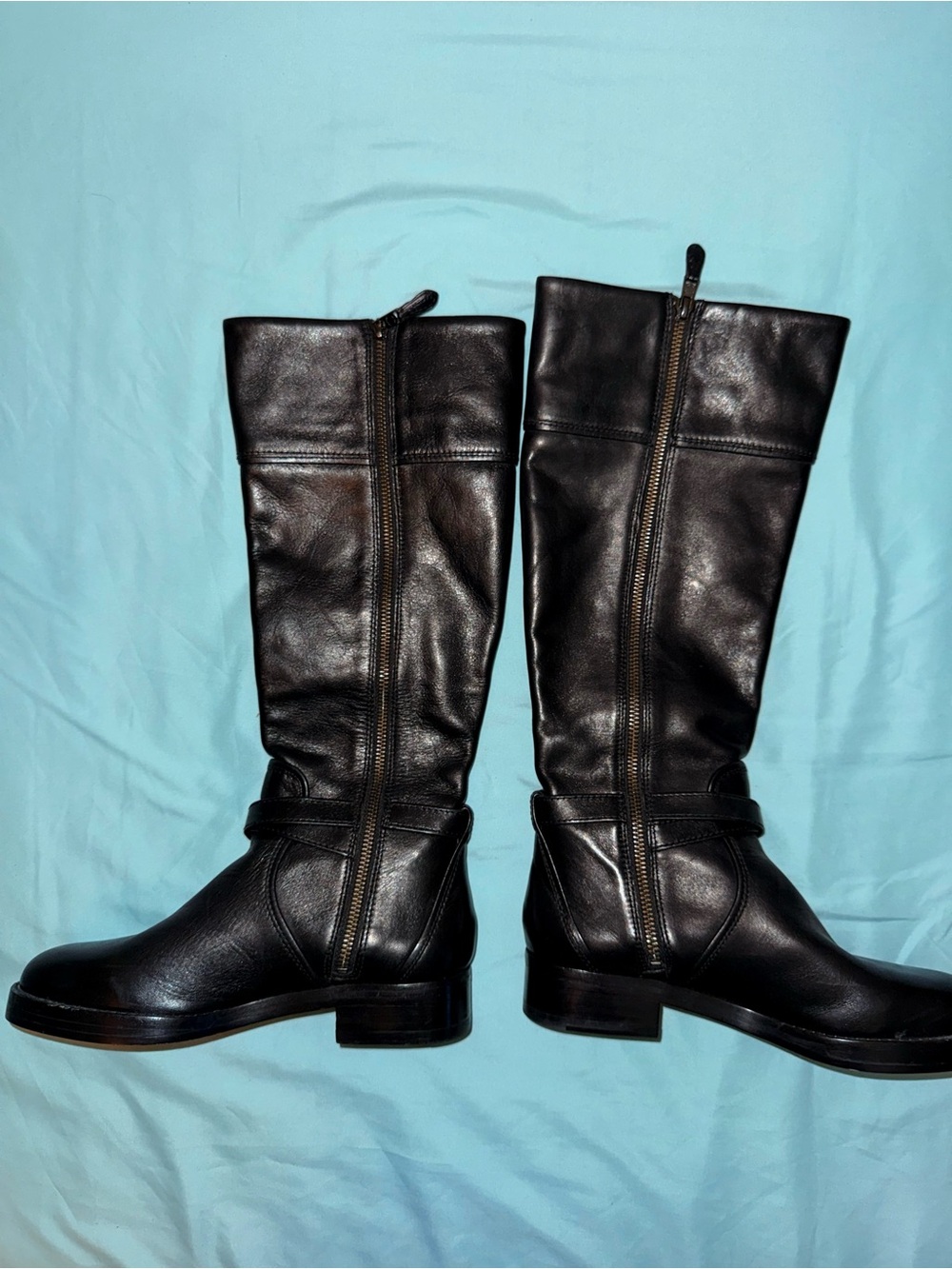 Coach Elm Riding Boots Genuine Leather sz 6